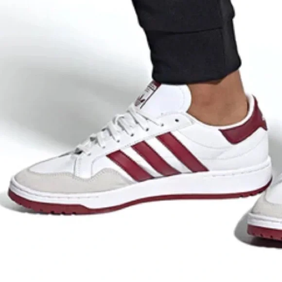 Rare Retro Vintage Inspired Adidas Originals Team Court Sneakers